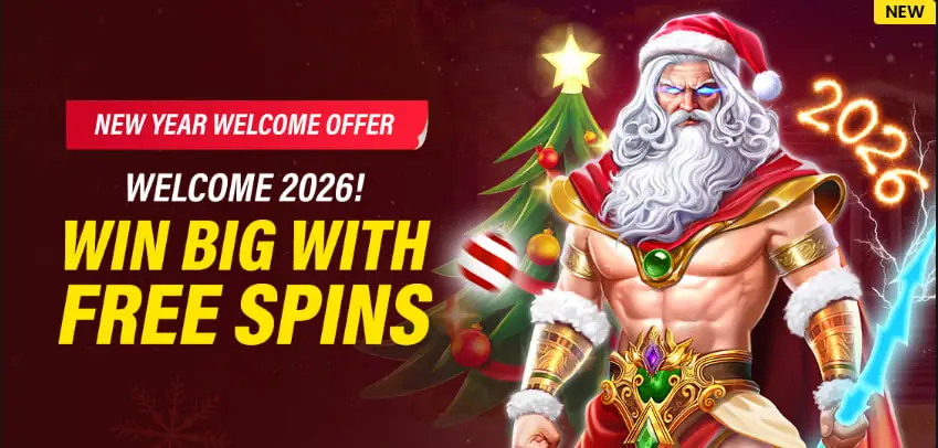 Welcome 2026 With Free Spins